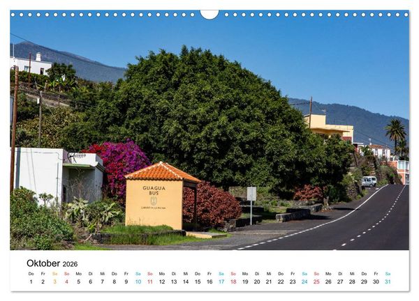 Produktbild: La Palma - La Isla Bonita, die Sch&ouml;nste der Kanaren (Wandkalender 2026 DIN A3 quer), CALVENDO Monatskalender