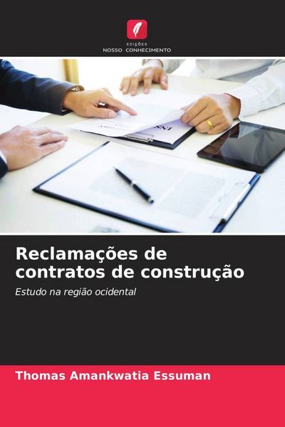 Produktbild: Reclama&ccedil;&otilde;es de contratos de constru&ccedil;&atilde;o