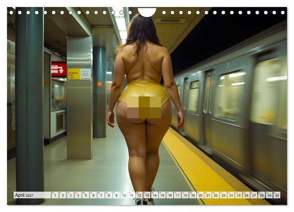 Produktbild: Kurven-Queens &ndash; Selbstbewusst. Stilvoll. Sexy. (Wandkalender 2027 DIN A4 quer), CALVENDO Monatskalender