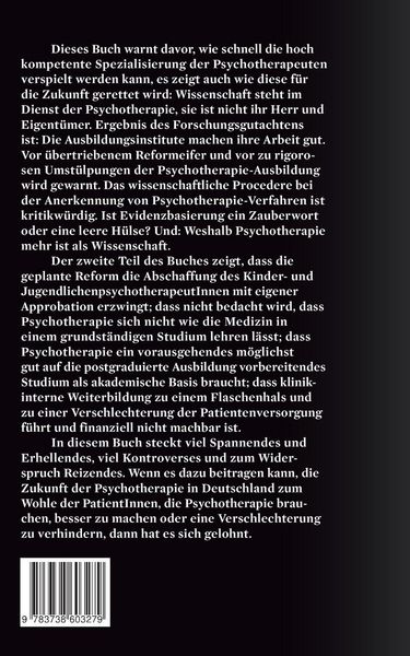 Produktbild: Psychotherapie ist mehr als Wissenschaft