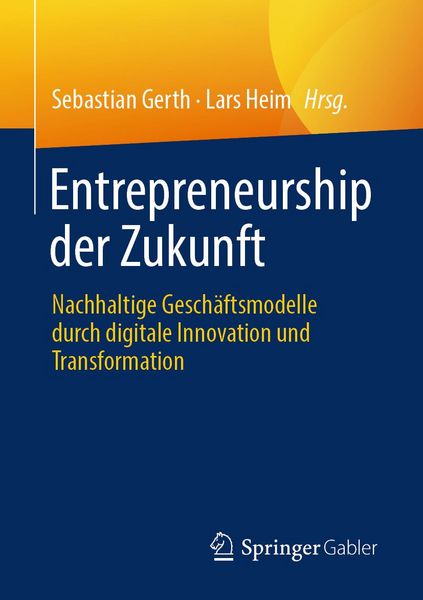 Produktbild: Entrepreneurship der Zukunft