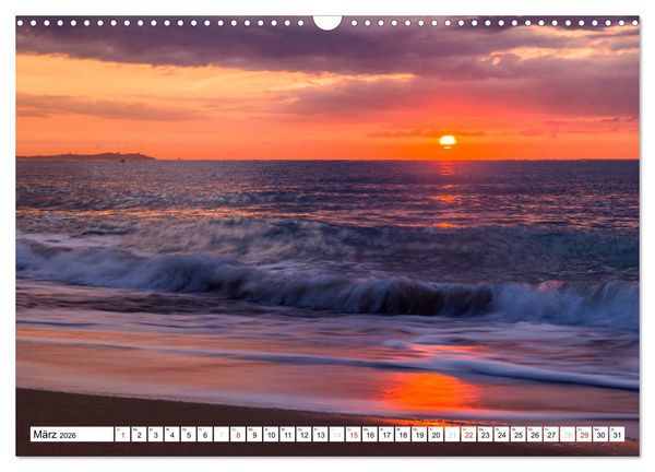 Produktbild: Miami Platja - Unvergessliche Meerblicke (Wandkalender 2026 DIN A3 quer), CALVENDO Monatskalender