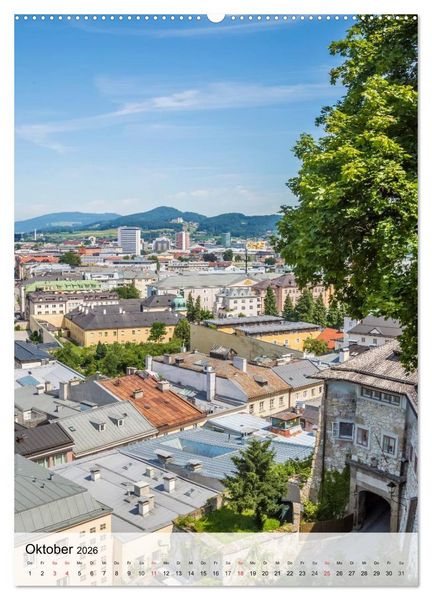 Produktbild: SALZBURG Grandiose Ausblicke (hochwertiger Premium Wandkalender 2026 DIN A2 hoch), Kunstdruck in Hochglanz