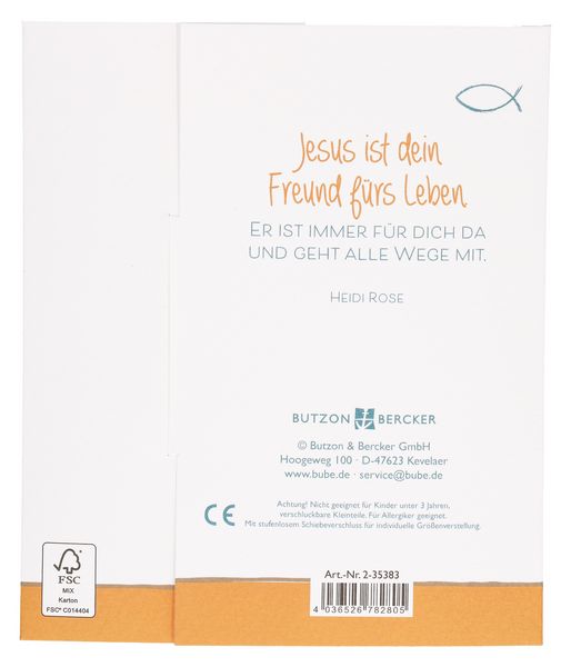 Produktbild: Textil-Armband - Jesus ist dein Freund