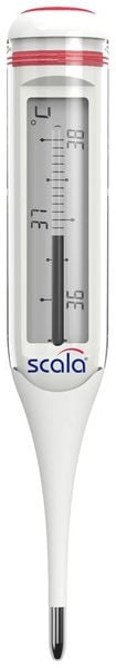 Scala SC 1493 Fieberthermometer Wasserfest, Mit Fieberalarm