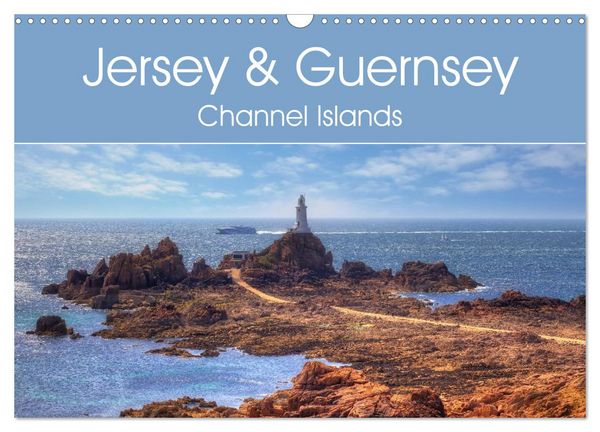 Produktbild: Jersey & Guernsey - Channel Islands (Wall Calendar 2026 DIN A3 landscape), CALVENDO 12 Month Wall Calendar