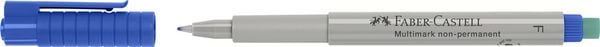 Produktbild: Faber-Castell Marker Multimark non-permanent F blau