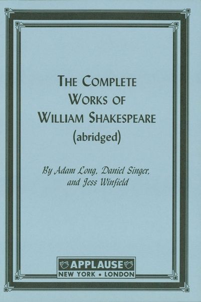 Produktbild: The Complete Works Of William Shakespeare