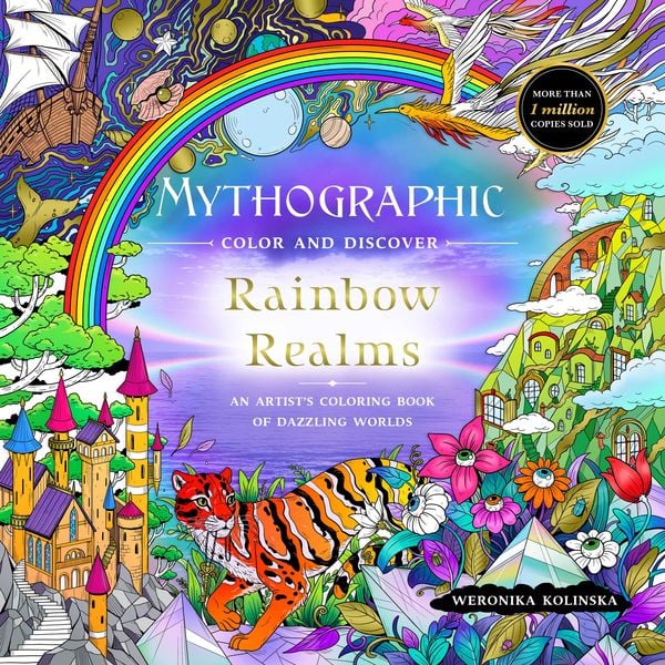 Produktbild: Mythographic Color and Discover: Rainbow Realms