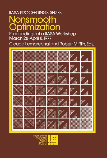 Produktbild: Nonsmooth Optimization