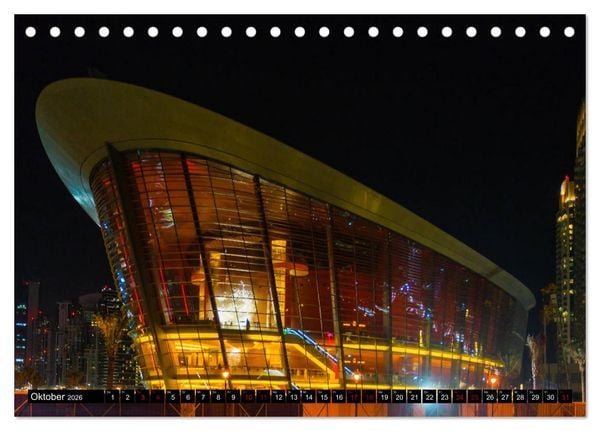 Produktbild: Dubai W&uuml;stenstadt (Tischkalender 2026 DIN A5 quer), CALVENDO Monatskalender
