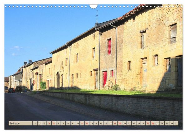 Produktbild: Marville - Renaissance-Dorf in Nordfrankreich (Wandkalender 2026 DIN A3 quer), CALVENDO Monatskalender