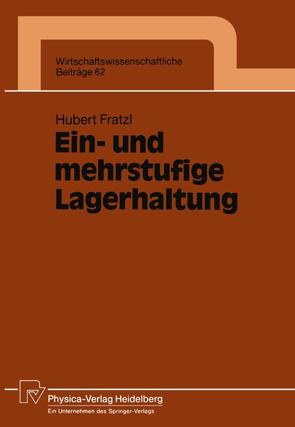 Produktbild: Ein- und mehrstufige Lagerhaltung