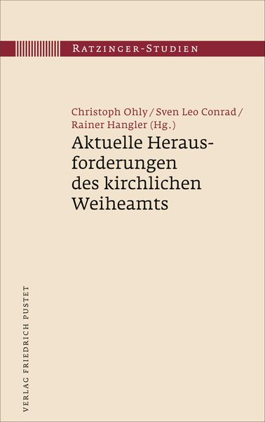 Produktbild: Aktuelle Herausforderungen des kirchlichen Weiheamts