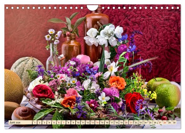 Produktbild: Stillleben - aber mit Stil (Wandkalender 2026 DIN A4 quer), CALVENDO Monatskalender