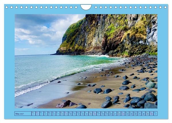 Produktbild: Wild Nature Azores &ndash; S&atilde;o Miguel (Wall Calendar 2027 DIN A4 landscape), CALVENDO 12 Month Wall Calendar