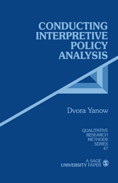 Produktbild: Conducting Interpretive Policy Analysis