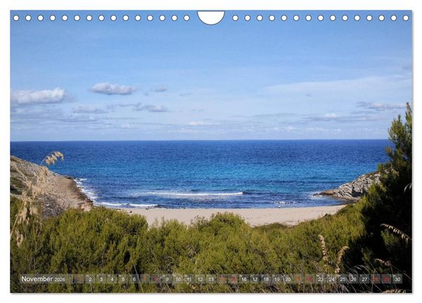 Produktbild: Mallorca Zauberhaftes Licht (Wandkalender 2026 DIN A4 quer), CALVENDO Monatskalender