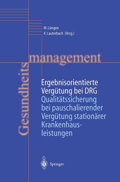 Produktbild: Ergebnisorientierte Verg&uuml;tung bei DRG