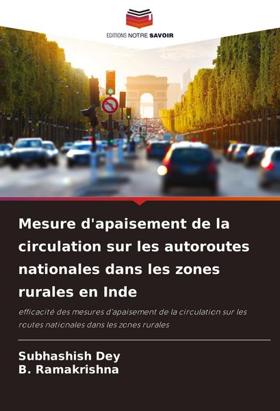Produktbild: Mesure d'apaisement de la circulation sur les autoroutes nationales dans les zones rurales en Inde