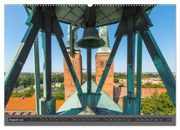 Produktbild: Die Hansestadt L&uuml;beck (Wandkalender 2026 DIN A2 quer), CALVENDO Monatskalender