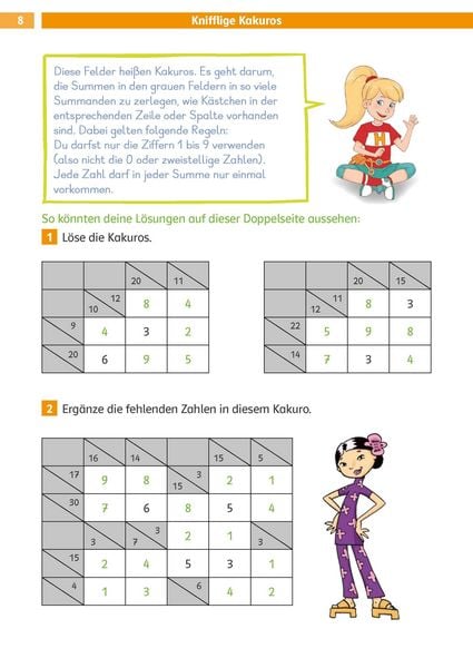 Produktbild: Die Mathe-Helden Knobelaufgaben f&uuml;r Mathe-Helden 4. Klasse