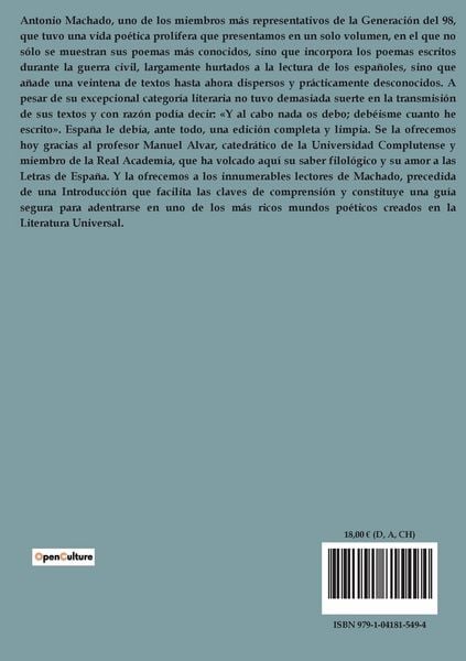 Produktbild: Poes&iacute;as Completas