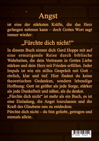 Produktbild: F&uuml;rchte Dich nicht