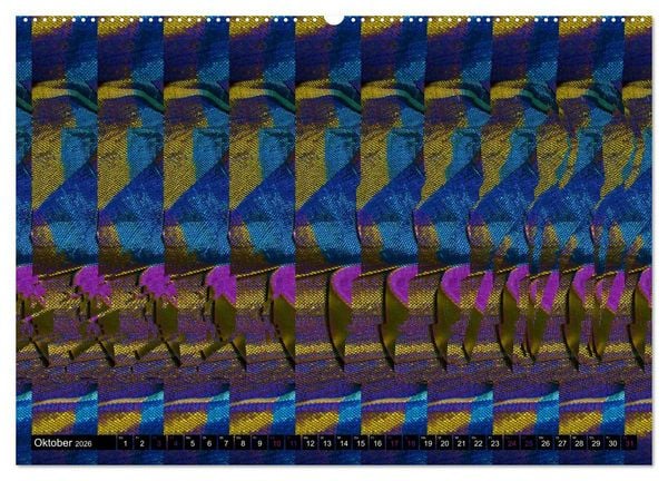 Produktbild: Magische Bilder - 3D Stereogramme (Wandkalender 2026 DIN A2 quer), CALVENDO Monatskalender