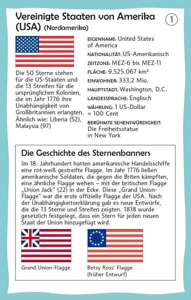 Produktbild: Entdecker-Karten: Flaggen und L&auml;nder der Welt