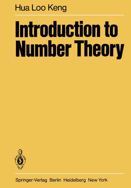 Produktbild: Introduction to Number Theory