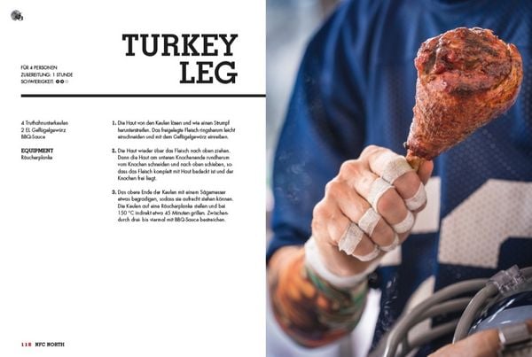 Produktbild: Das ultimative Football-Grillbuch