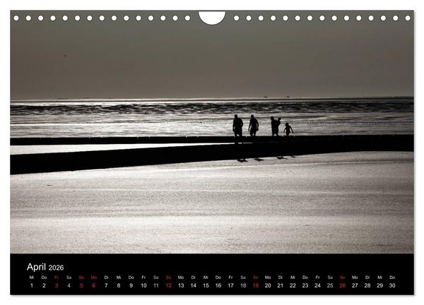 Produktbild: Wattenmeer (Wandkalender 2026 DIN A4 quer), CALVENDO Monatskalender