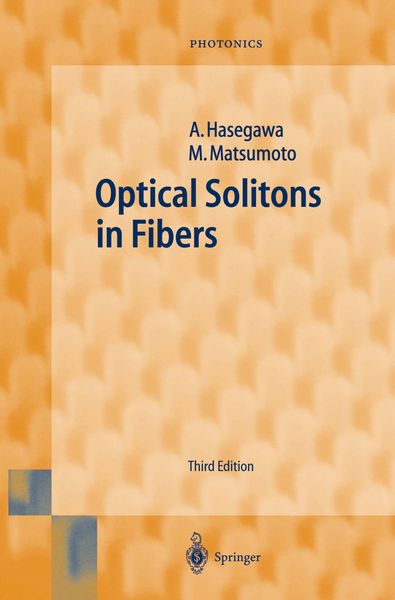 Produktbild: Optical Solitons in Fibers