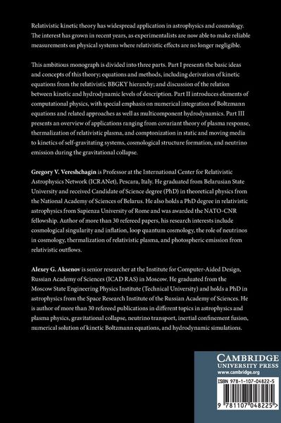 Produktbild: Relativistic Kinetic Theory