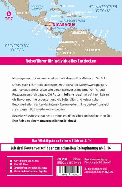 Produktbild: Reise Know-How Reiseführer Nicaragua