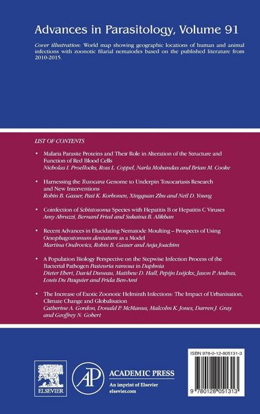 Produktbild: Advances in Parasitology