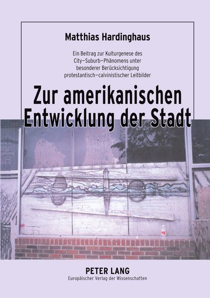 Produktbild: Zur amerikanischen Entwicklung der Stadt