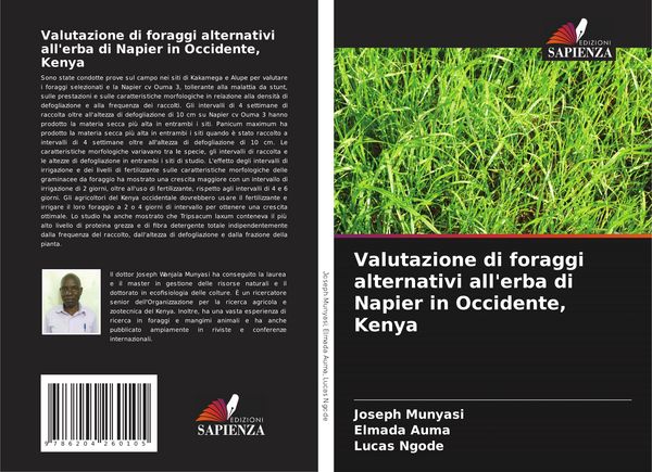 Produktbild: Valutazione di foraggi alternativi all'erba di Napier in Occidente, Kenya