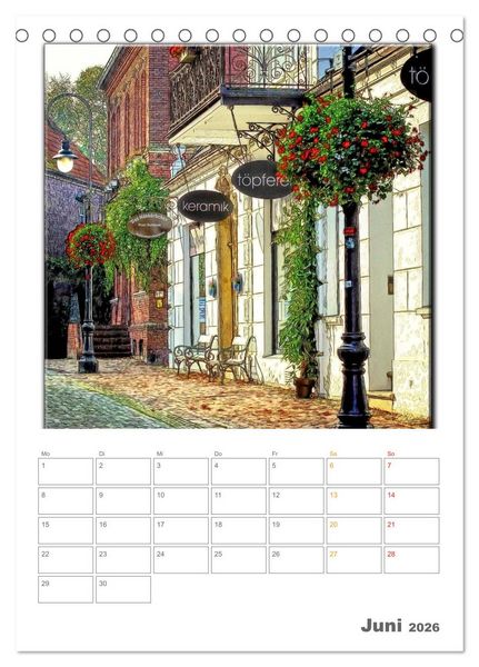 Produktbild: Jever - die Nordsee vor der T&uuml;r (Tischkalender 2026 DIN A5 hoch), CALVENDO Monatskalender