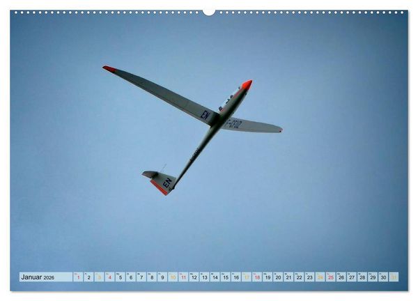 Produktbild: Segelfliegen - wie ein Vogel (Wandkalender 2026 DIN A2 quer), CALVENDO Monatskalender
