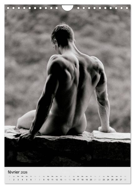 Produktbild: contrastes hommes (Calendrier mural 2026 DIN A4 horizontal), CALVENDO calendrier mensuel