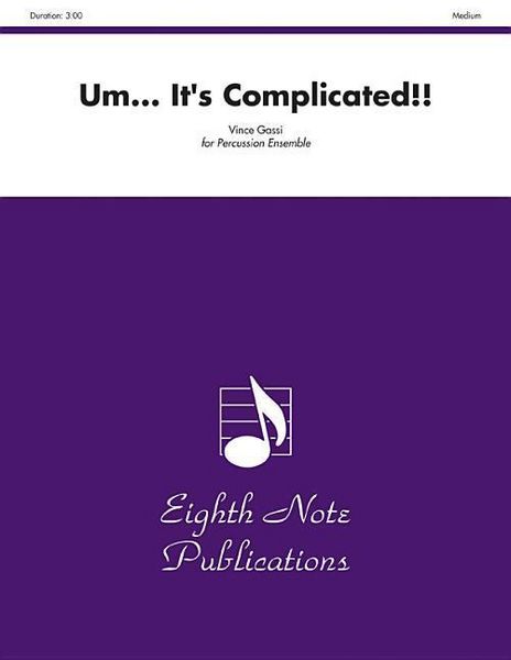 Produktbild: Gassi, V: Um... It's Complicated!!