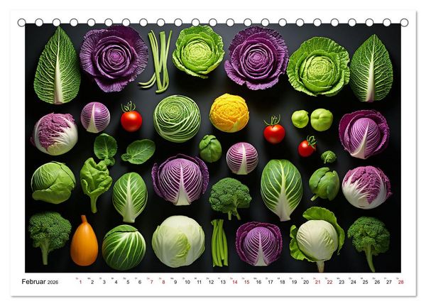 Produktbild: Ordentlich Ketogen (Tischkalender 2026 DIN A5 quer), CALVENDO Monatskalender
