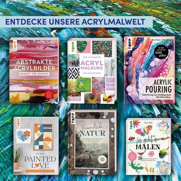 Produktbild: Abstrakte Acrylbilder - Schicht f&uuml;r Schicht