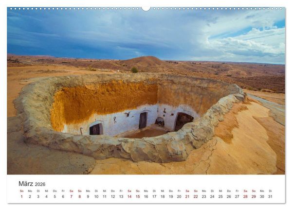 Produktbild: Tunesien - Das beeindruckende Land in Nordafrika. (Wandkalender 2026 DIN A2 quer), CALVENDO Monatskalender