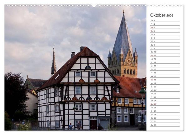 Produktbild: Hansestadt Soest (hochwertiger Premium Wandkalender 2026 DIN A2 quer), Kunstdruck in Hochglanz