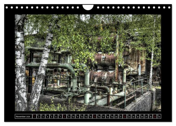 Produktbild: Rost - Quer durch's Ruhrgebiet (Wandkalender 2026 DIN A4 quer), CALVENDO Monatskalender