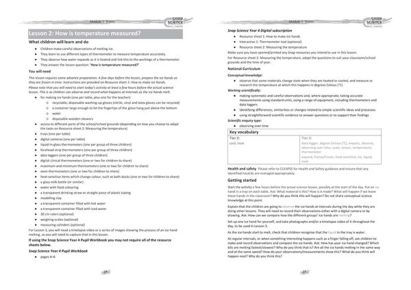 Produktbild: Snap Science Teacher's Guide Year 4