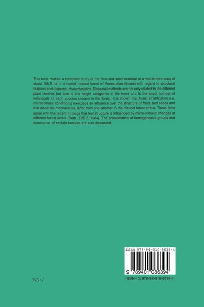 Produktbild: Stratification of a tropical forest as seen in dispersal types